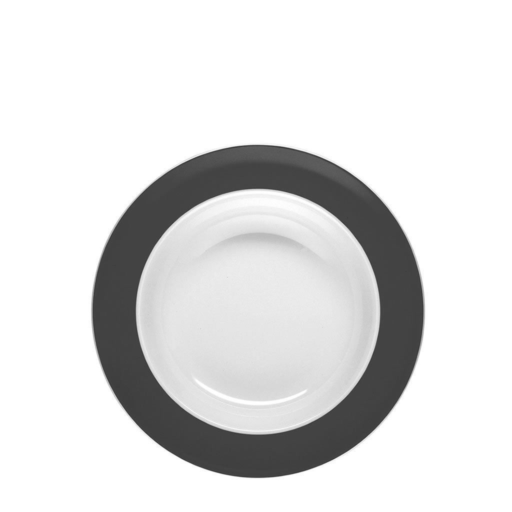 Thomas 10850-408532-10323 Sunny Day - Juego de platos hondos (12 unidades, 23 cm), color gris