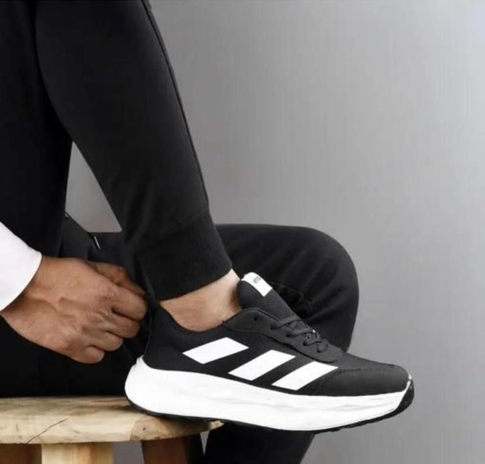 Image of Men Active Lifestyle Shoes | Fitness and Exercise Shoes | Sporty Lace-Up Trainers | Comfortable Running Sneakers | Lightweight Sports Shoes