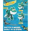 Super Wings Bundle Set, Tino 5 in 1 Transformable Dinosaur Airplane Robot + Dark Golden Boy 2 in 1 Mode Rescue Bots Action Figure, Plane Transforming Toys for Boys Girls, Kids Age 3 4 5 6 7 8 9+