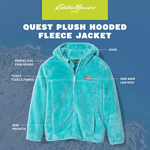 Image of Eddie Bauer Kids' Zip Up - Kids' Full Zip Ultra Soft Sherpa Fleece Hoodie Sweatshirt for Boys and Girls (5-20)