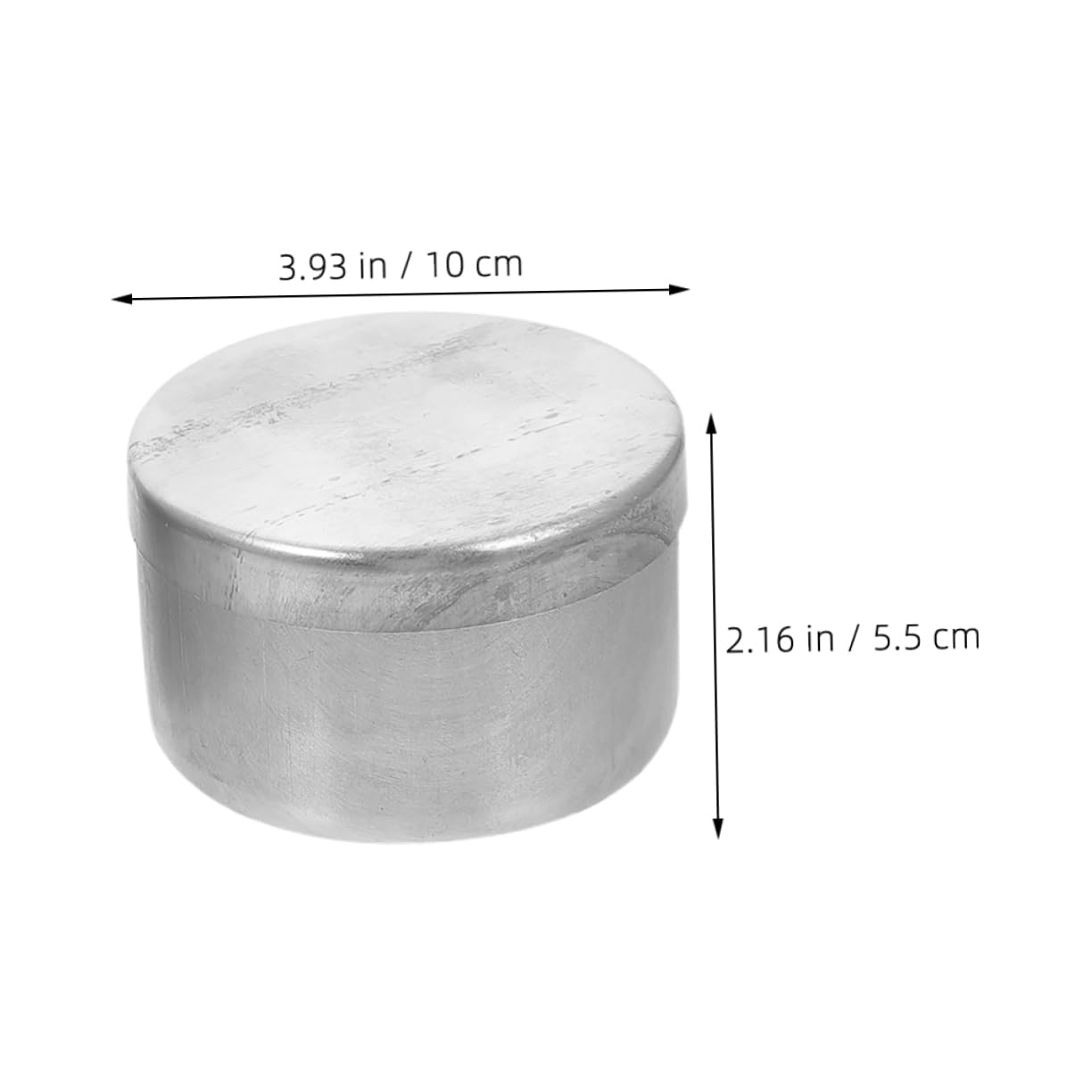 HEMOTON 3Pcs Aluminum Weighing Can for Soil Sampling Lightweight Specimen Storage Tins Portable and Versatile Laboratory Experiment Tools for Environmental Studies