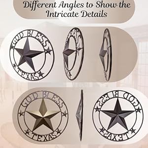Bestgiftevermetalstaroutdoor24circlewithgodblesstexassignrustictexasdecorwalldecorationperfecttexaswallartgiftforcountryhomeenthusiasts Urban Country Home Decor Bestgiftever metal star outdoor 24 circle with god bless texas sign rustic texas decor wall decoration perfect texas wall art gift for country home enthusiasts urban country home decor