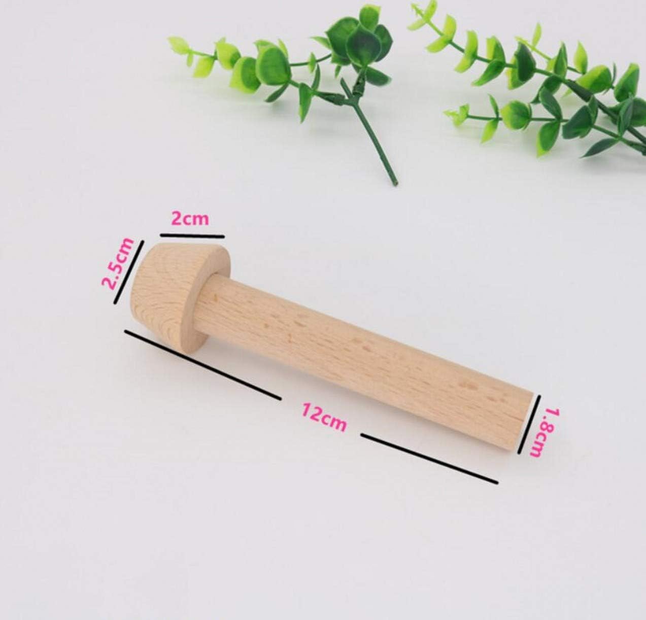 10 Pieces Wooden Tart Tamper Set Pastry Dough Tamper Egg Tarts Tamper Pastry Tools DIY Cake Pastry Tools for Making Egg Tart, Pasta, Cheesecakes Dessert Kitchen Baking Tools, As Show