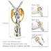 Oinsi Angel Lady Stainless Steel Cremation Pendant Necklace