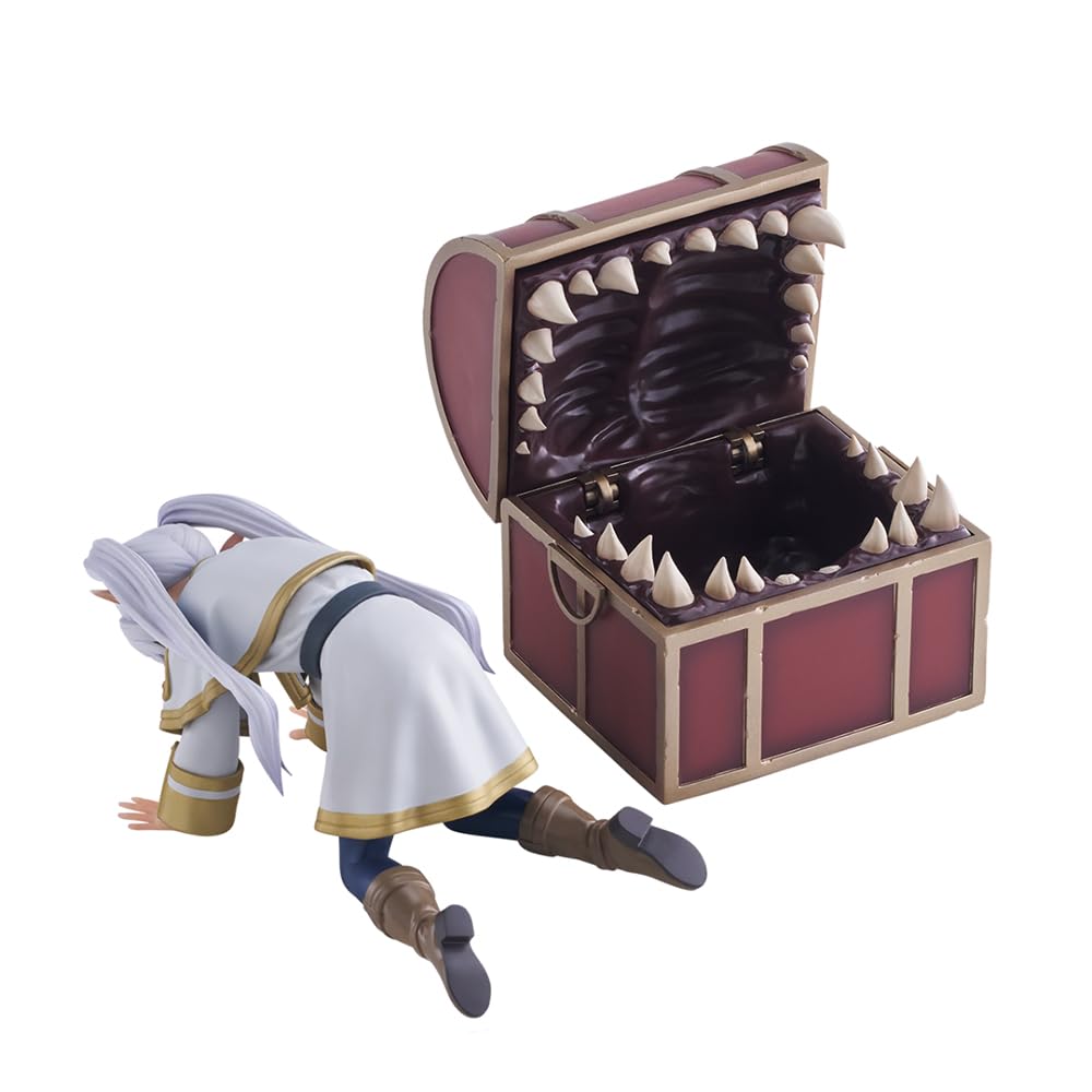 Figurka Frierena Model - 10 cm Anime Frieren figurka i pudełko potwora figurka ręcznie robiona kolekcjonerska dekoracja biurka prezenty