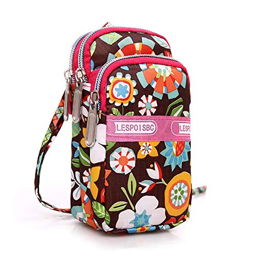 Bolso de las señoras del bolso del hombro del teléfono móvil del bolso del Cross body, monedero de Wristlet del bolso para el teléfono móvil de la tarjeta que lleva para las mujeres