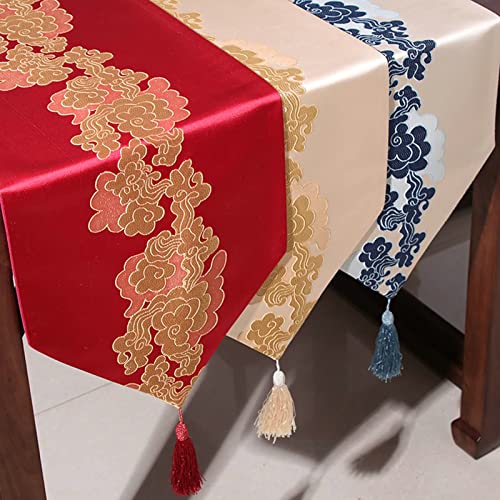 Chemin de table lavable jaune anti-plis pour protéger et décorer la table - 2