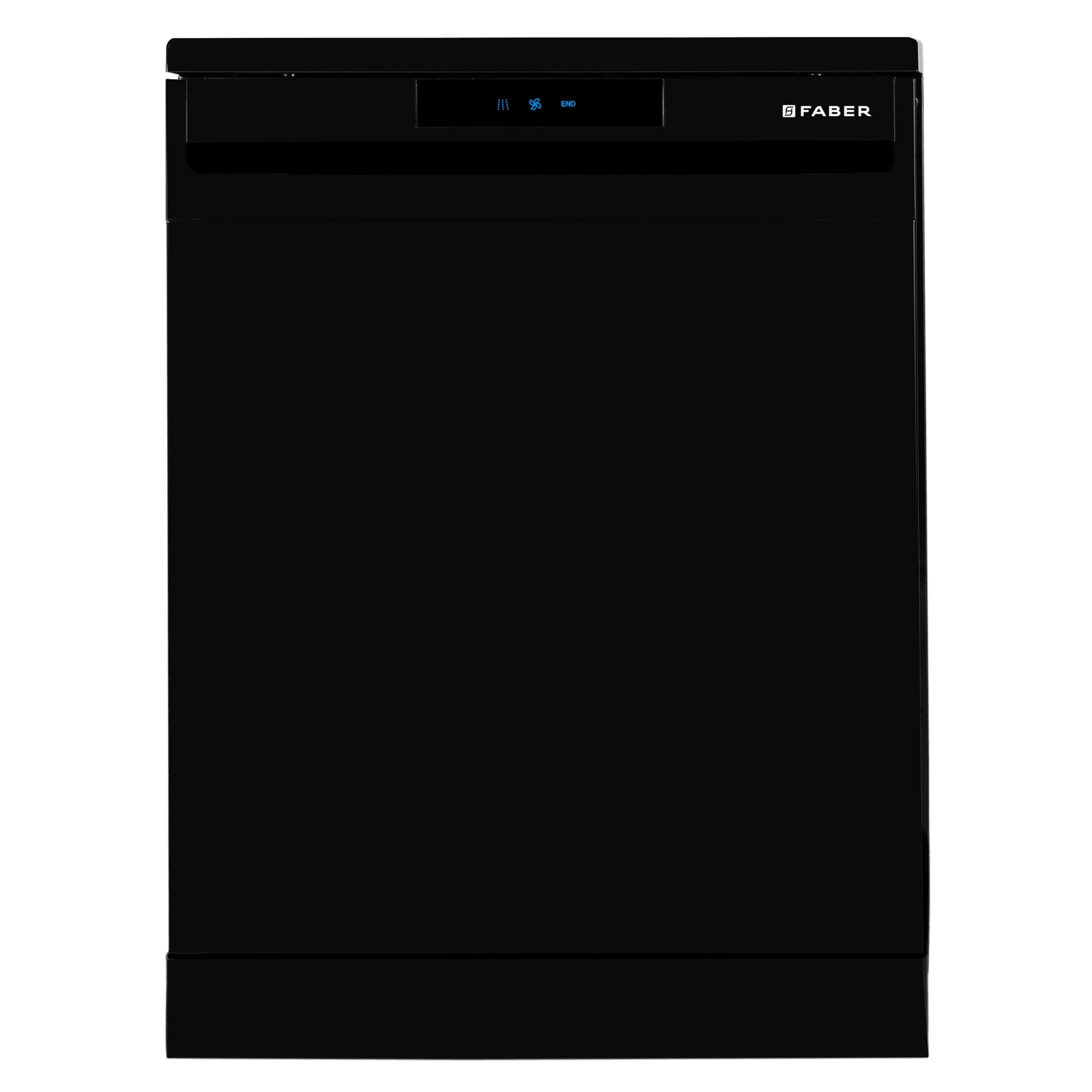 Faber 14 Place Free Standing Dishwasher|6 Wash Programs| LED Display| Adjustable Racks | Half Load Wash| 1-24hrs Delay| 2Yr Comprehensive & 10Yr Cavity Warranty |FFSD 6PR 14 S BK Digital, Black Finish-image-45