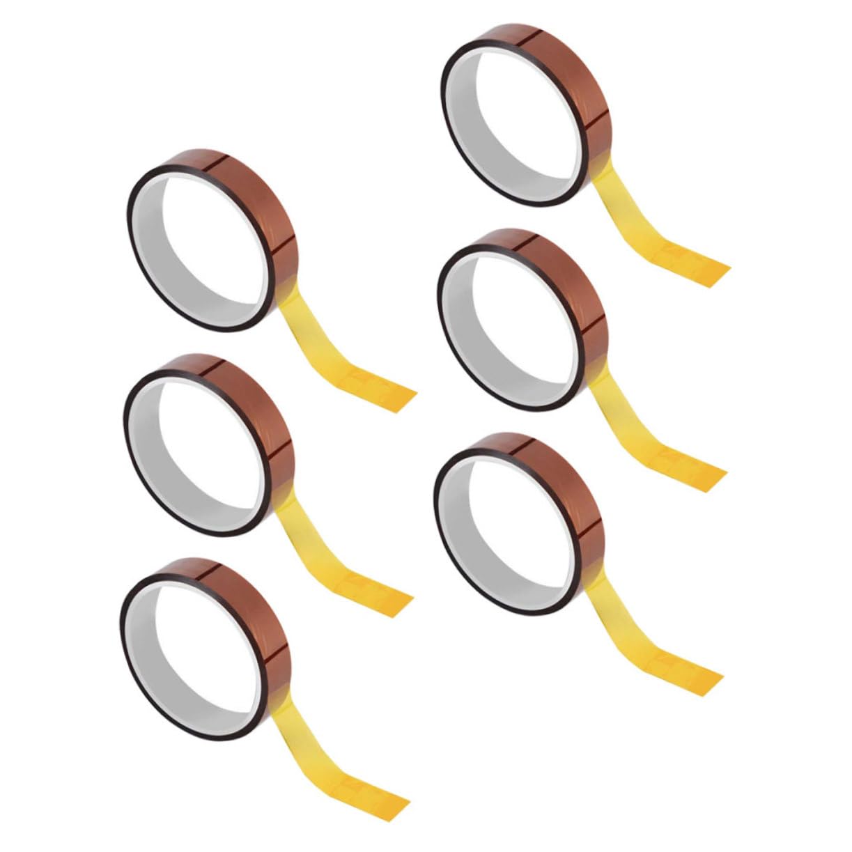 Alipis 6 Rolls High Resistant Tape Thermal Sublimation Kit Transfer Tape Electric for Sublimation Accessories