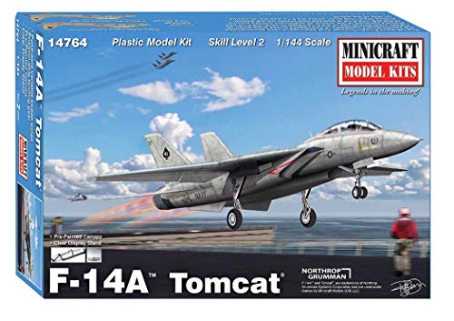 ミニクラフト 1/144 アメリカ海軍 F-14A トムキャット プラモデル MC14764 ミニクラフト 1/144 アメリカ海軍 F-14A トムキャット プラモデル MC14764