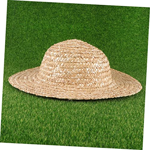 CHILDWEET 1pc Painting Straw Hat for Boy Girl Creative Prop for Nursery and Kindergarten Diameter Fun Decoration for Boy Girl Day and Birthday Parties4