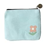 Bolso pequeño de lona, colores brillantes, impresión dulce y fresca, en cualquier momento para abrir la bolsa, acceso a tampones, no miedo a la verguenza.