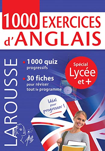 livre 1000 exercices d'anglais, spécial LYCEE et +