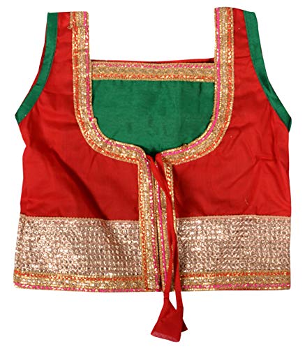 Image of DIAMO Girl's Cotton Lehenga Choli