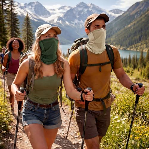 Image of Geyoga Cooling Neck Gaiter for Men Women Summer Breathable Face Mask