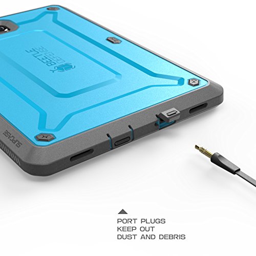 Galaxy Tab S2 9.7 Case, Supcase Heavy Duty Case For Samsung Galaxy Tab S2 9.7 Tablet Unicorn Beetle Pro Series Rugged Hybrid Protective Cover W/Builtin Screen Protector Bumper (Blue/Black) #TOP6