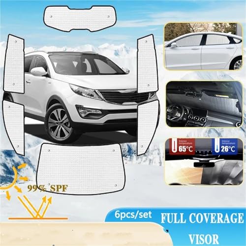 Pare-soleil sur mesure Kia Sportage SL finition premium occultant