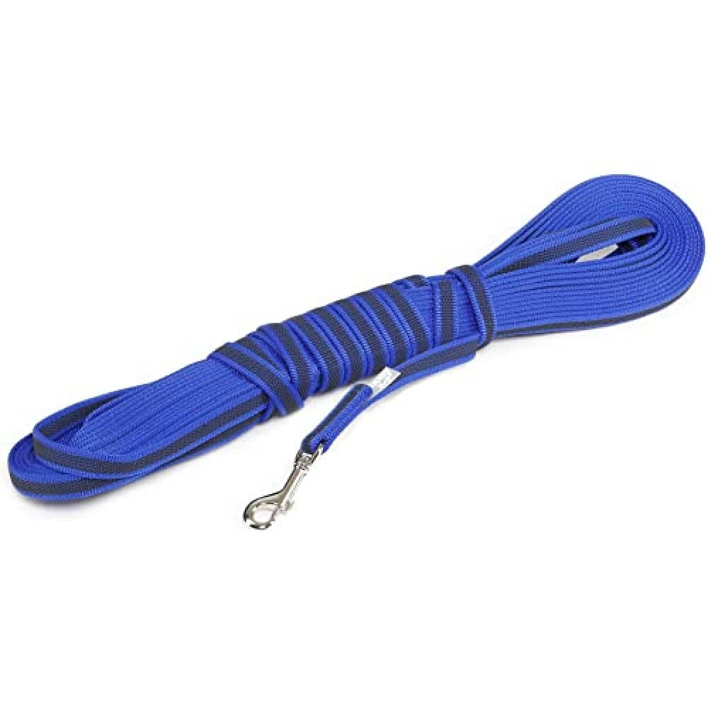 Julius-K9 218GM-B-15 - Correa de Perro del Estupendo, Azul (Azul-Gris), 14 mm x 15 m , 1 unidad