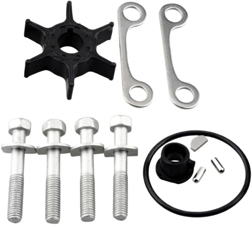 Water Pump Repair Kit 6AH-W0078 6AH-W0078-01 6AH-W0078-00 Compatible with Outboard Motor 4T F9.9 F13.5 F15 F20