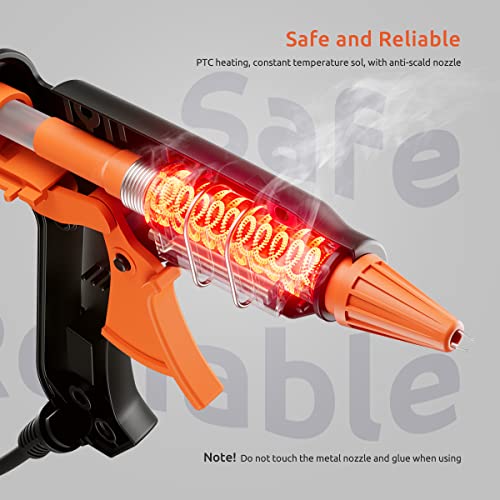 Mini Hot Glue Gun 20W Glue Gun With 30Pcs Glue Gun Sticks - Perfect For Diy Projects, Arts And Crafts, And Home Repairs #TOP3