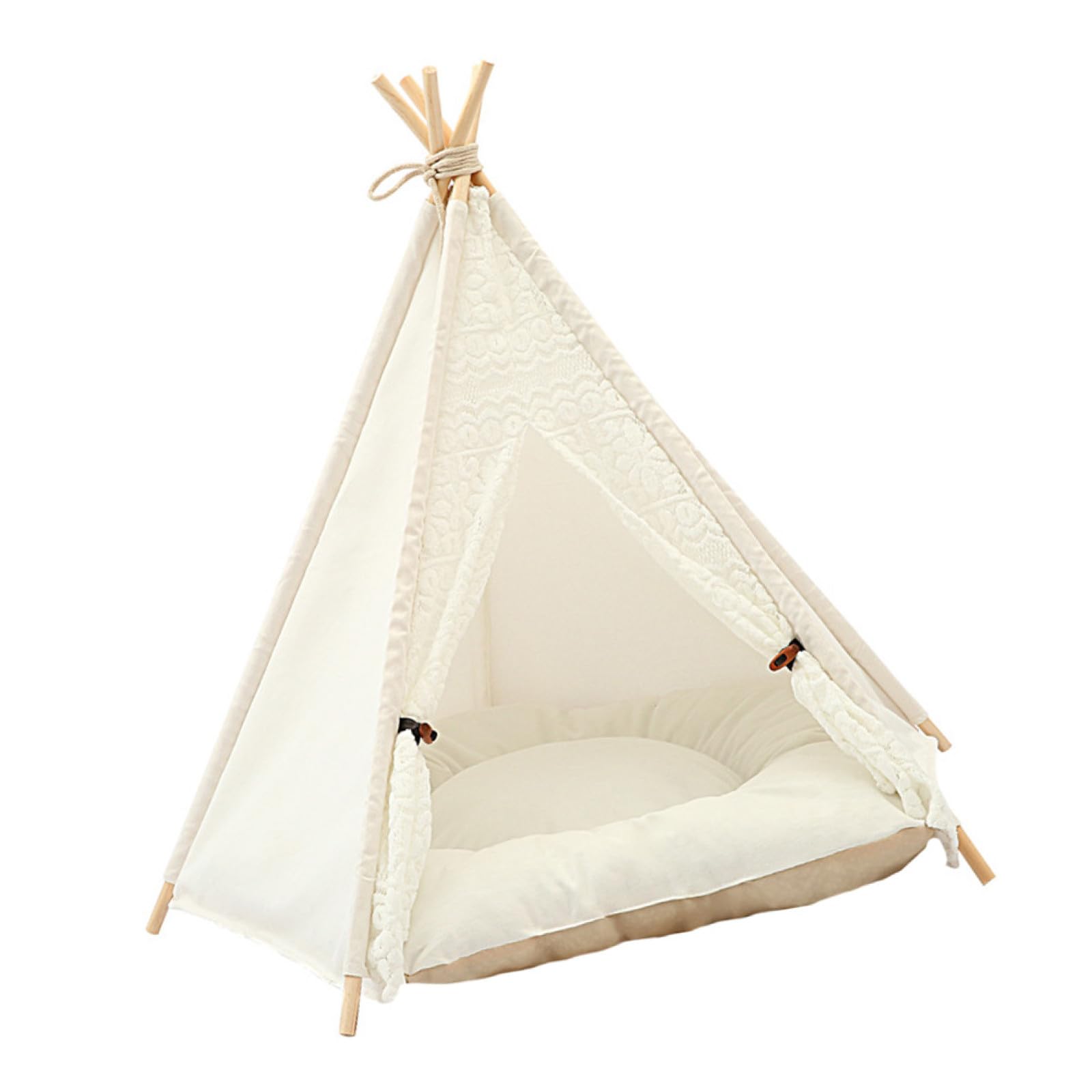 Tente pour animaux en toile de coton lit haut de gamme petit chien
