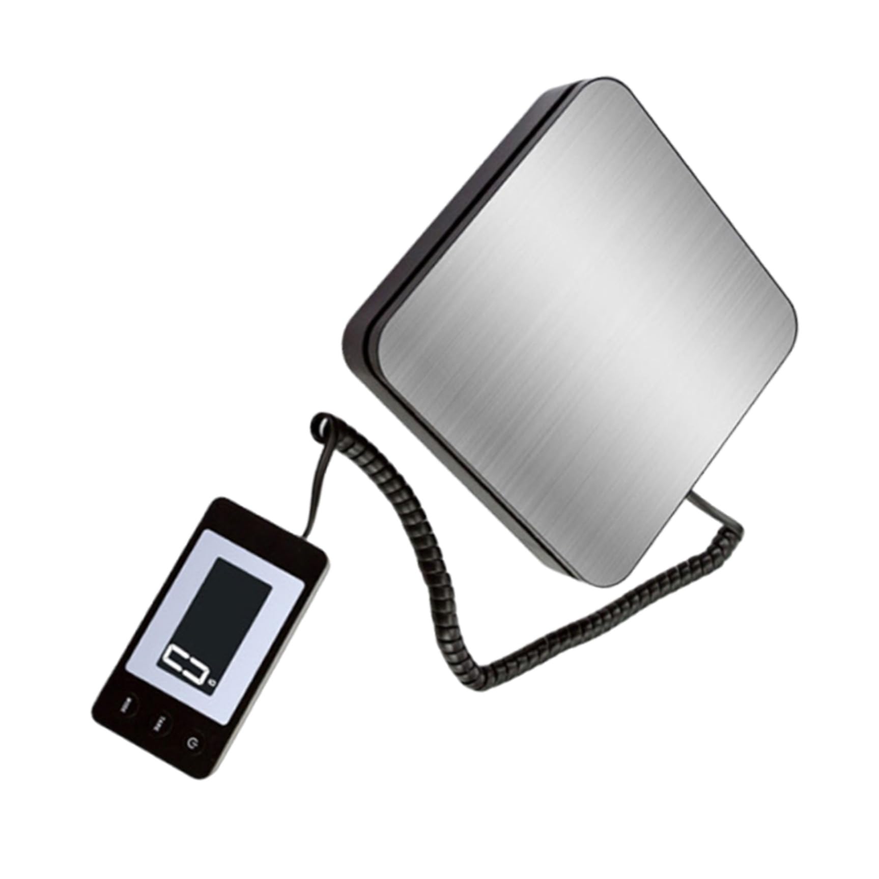 Digitale Versandwaage 50kg mit Lcd Display, Edelstahl, Kunststoff
