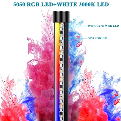 Lámpara de pie LED moderna de 16 millones de colores para salón y hogar 4