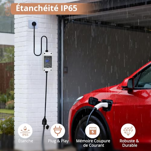 Mesure consommation électrique extérieur via wattmètre IP65 Kamtop - 4