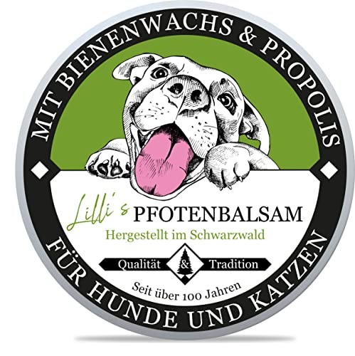 Lillis Naturlas Pfotenbalsam 100ml schützt im Winter vor EIS und Schnee und im Sommer vor heißem Asphalt
