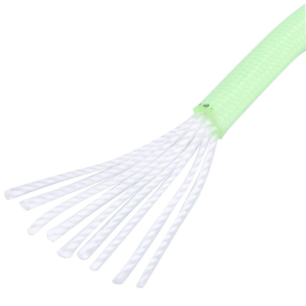 ZJchao (TM) Glow in The Dark Zesty 9 Strand 550 Luminous Glow in the Dark Paracorachute Cord … (150 m, zielony)
