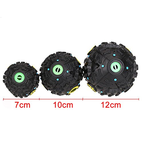 Keysui 1 PCS Middle Size Pets Toys Drain Food Ball...