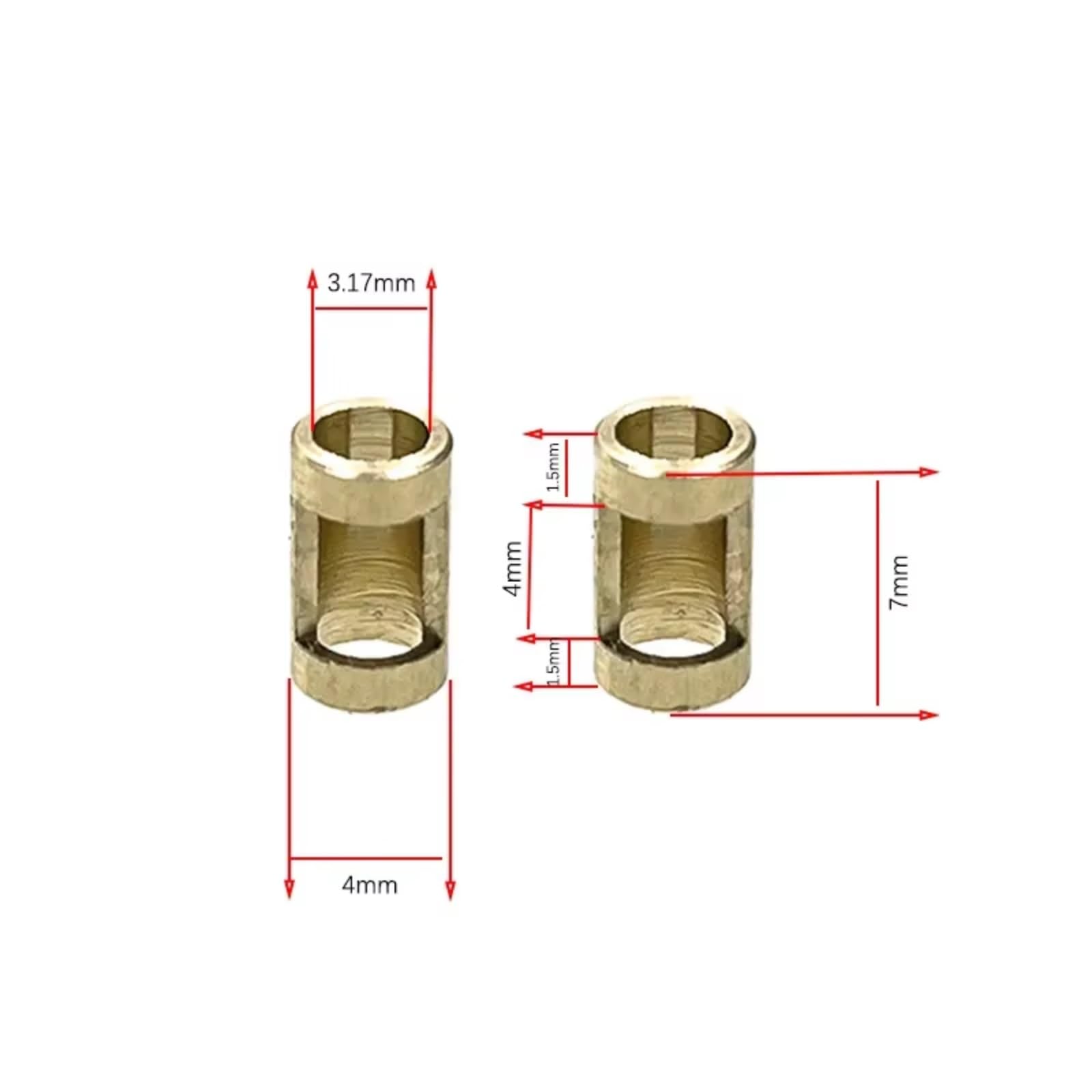 Accesorios Rc Para MN168 Para MN82 Para MN78 1/12 Eje Transmisión Metálico CVD Con Manguito 3 Mm 4Mm Accesorios Mejora Coches RC Recambio