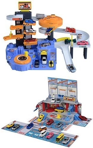 Amazon トミカ メカアクション自動車工場 ギミック整備ボックスセット ミニカー ダイキャストカー おもちゃ