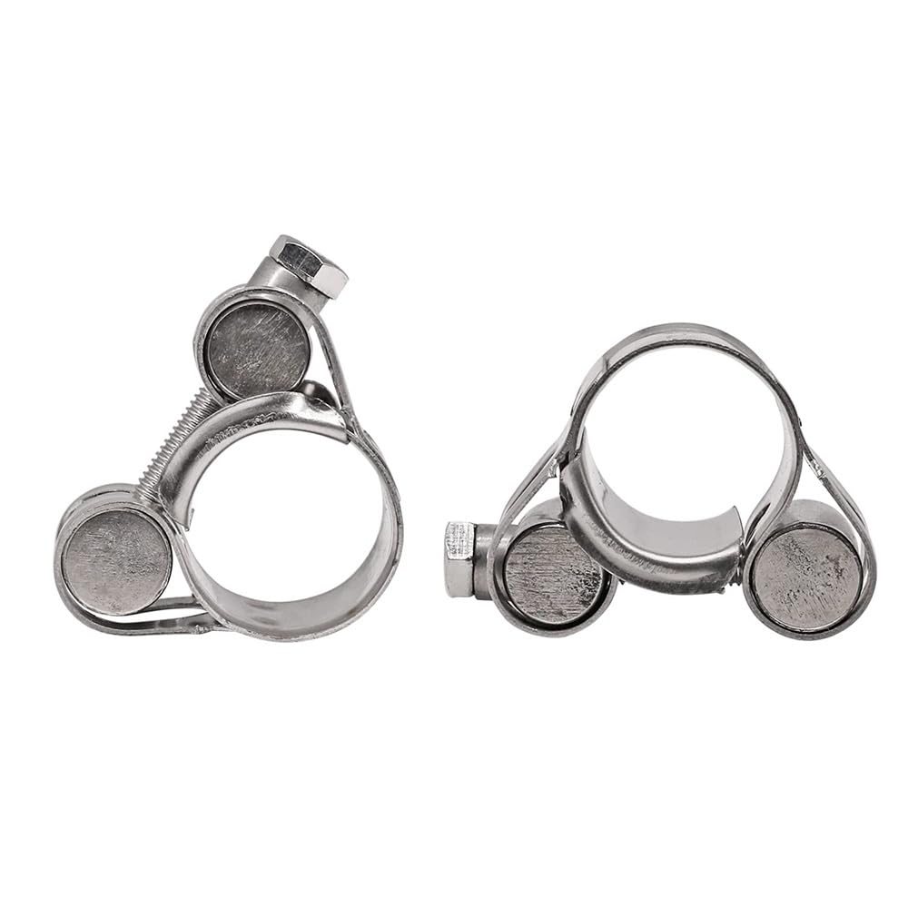 Marine Repair T Bolt Hose Clamp 1pc, 304 Stainless Steel Pipe Clip 17-19mm up to 162-174mm Size Range(1pcs 162-174mm)