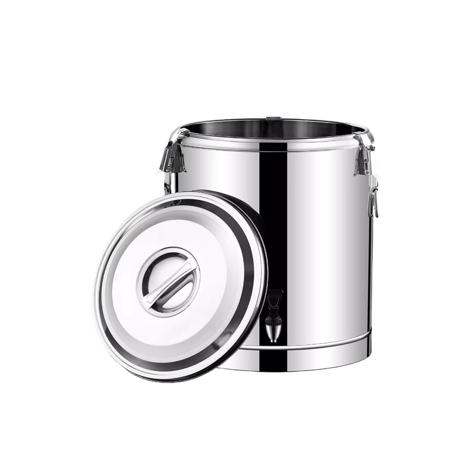 AYCDL 50L Stainless Steel Insulated Water Urn Hot & Cold Beverage Dispenser with TapStock Pot for Parties Events and Catering Supplies,A-20L