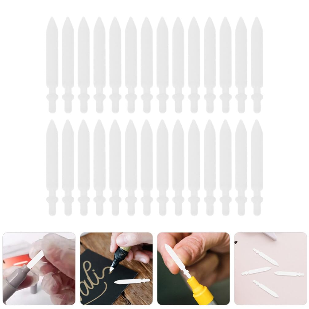 Pointes De Marqueur Acrylique 3 Mm - Lot De 50, Rechargeables, Pour Travaux Détaillés