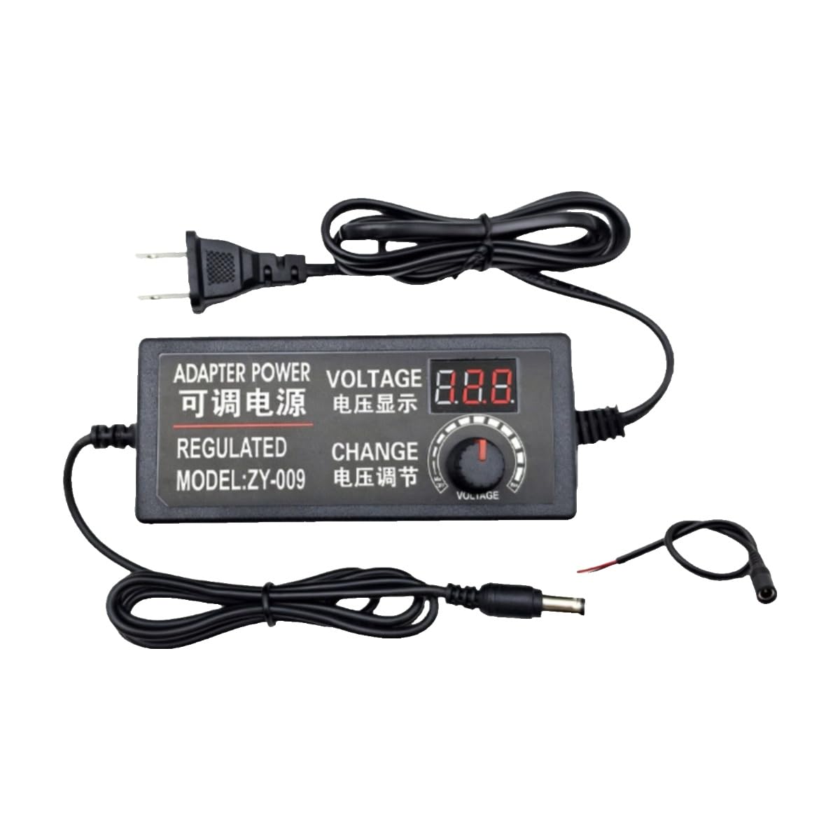 Adaptateur Secteur 3-12V 5A Affichage Horizontal réglable