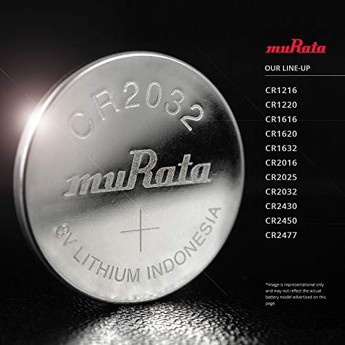 Murata Pilas CR2016 3V Batería de Litio Moneda 15 unidades miniatura 5