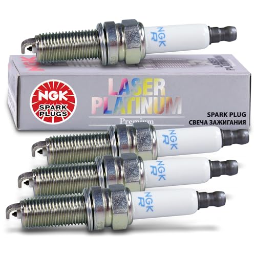 NGK 94716 PLKR7B8E Laser Platinum Spark Plug, Pack of 4