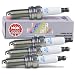 NGK 94716 PLKR7B8E Laser Platinum Spark Plug, Pack of 4