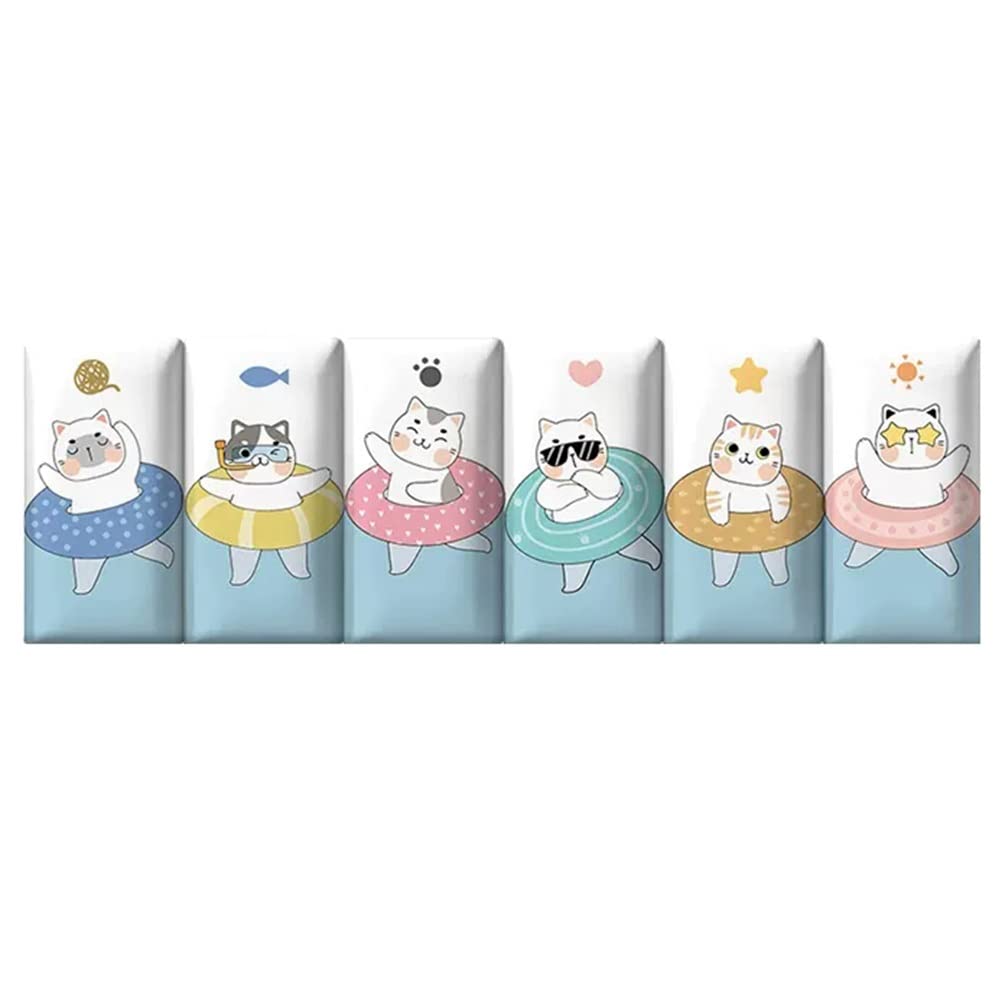 3D Anti-Collision Wall Stickers Naklejka ścienna antykolizyjna 3D PU miękka wyściółka ścienna, wodoodporna/łatwa do czyszczenia/pokoje dziecięce dekoracyjne samoprzylepne panele ścienne
