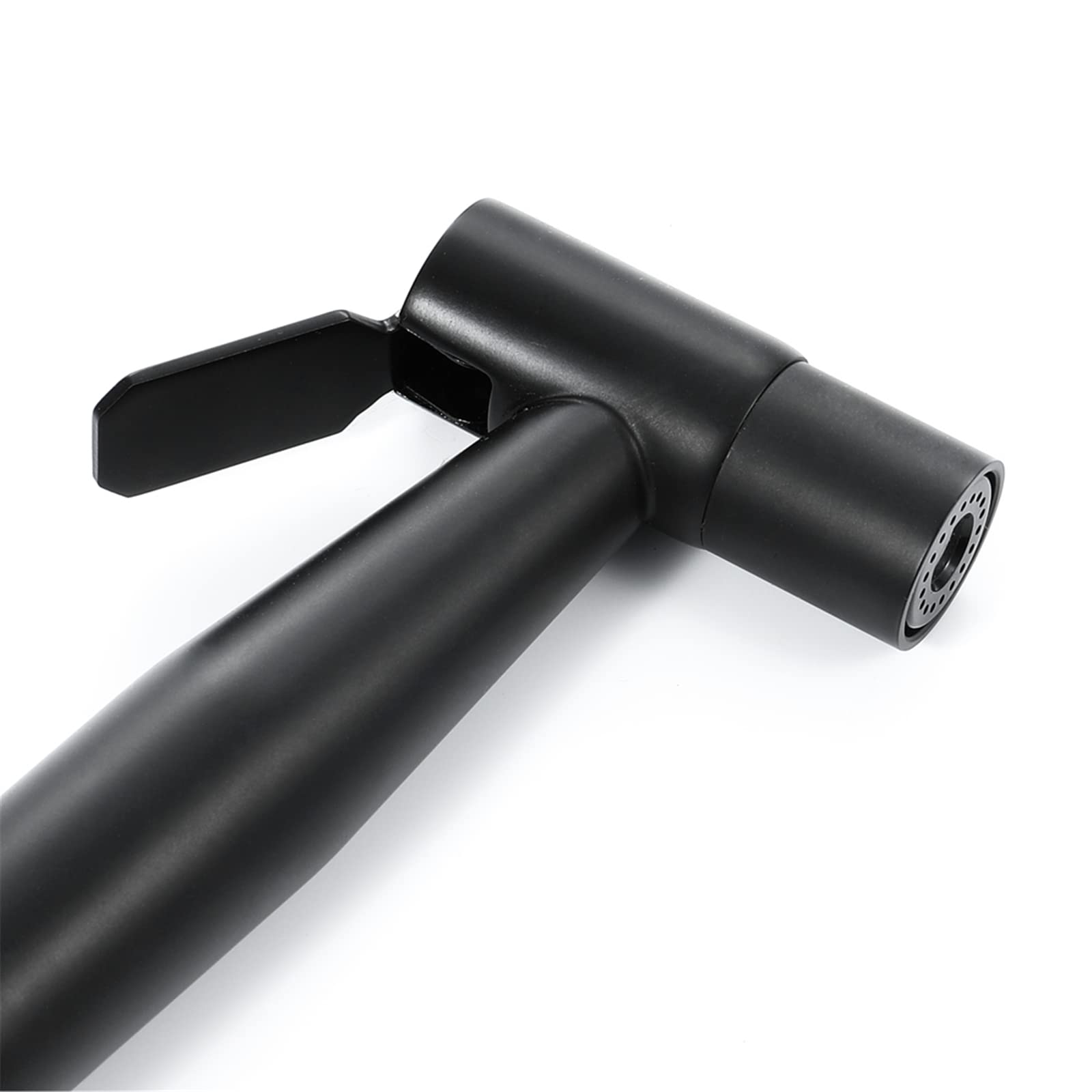 Lavatrice Per Pannolini In Acciaio Inox, Con Potente Ugello A Parete | Tubo Flessibile In Pvc Da 1,2 Metri, Impugnatura Ergonomica, Set Da Bagno (Black)