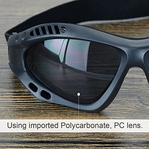 Viriber Motorcycle Goggles Bike Goggles Uv Protective Outdoor Glasses Military Tactical Goggles #TOP4