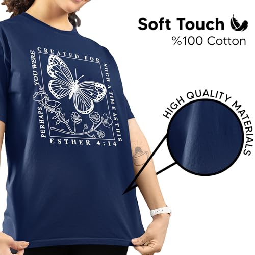 Christian Graphic T-Shirt – Bible Verse, Faith & Inspirational Designs – Floral & Nature Scripture Tees – Unisex Cotton3