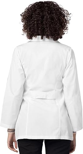 Miniatura 3 de Adar - Abrigos de laboratorio universales para mujer, corte princesa, 30 pulgadas, abrigo de laboratorio de consulta