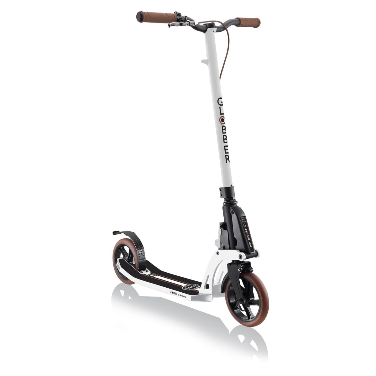 Globber - Trottinette One K 180 BR Guidon Fixe avec Frein Vintage - Noir