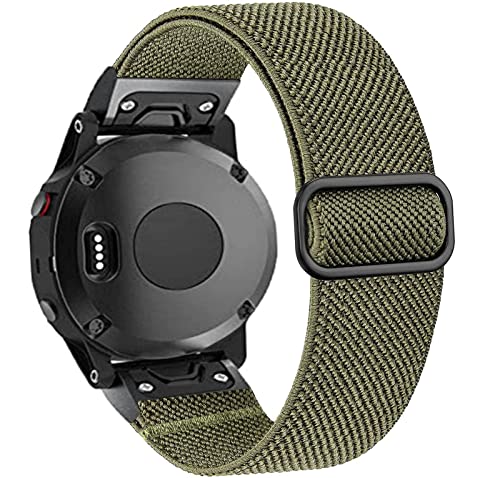 Bracelet nylon 22mm Fenix 6 Pro pour remplacer un bracelet silicone irritant