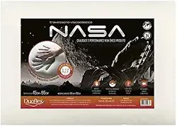 Travesseiro Nasa-X Duoflex Bege Para fronha 45cmx65cm Espuma 100% poliuretano