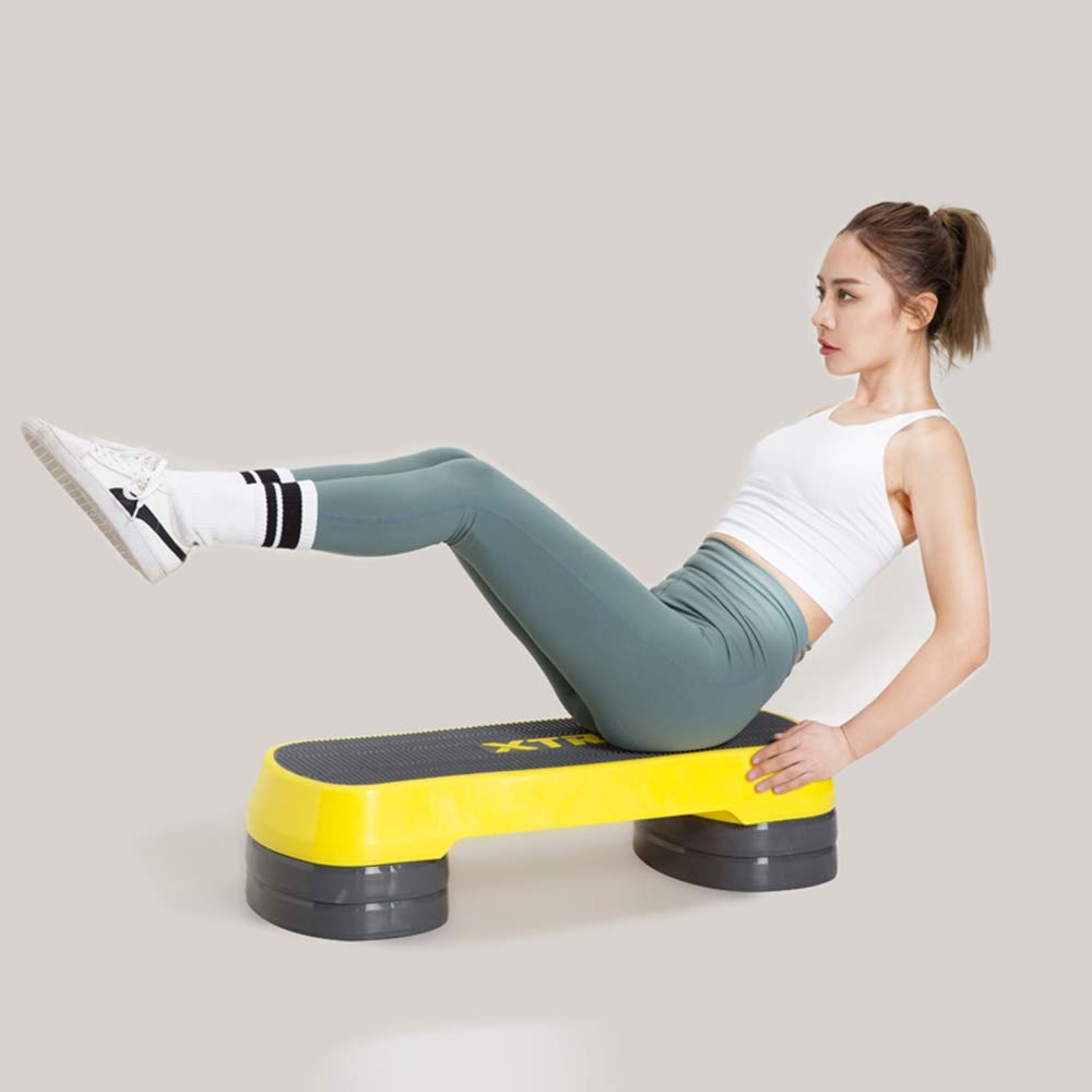 Stepper,Aerobik Step Steps Ćwiczenia cardio Siłownia Joga Trening w domu Pilates Platforma Regulowana maszyna do ćwiczeń na stepperze
