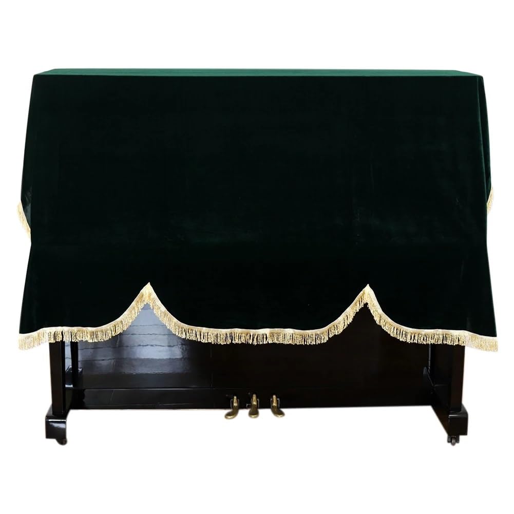 Copertina Tastiera Pianoforte Casa protettiva morbida verticale verticale anti -graffio Piano Piano Copertura in oro Velvet non slittata tastiera a prova di polvere universale Panno Tastiera Pianofort